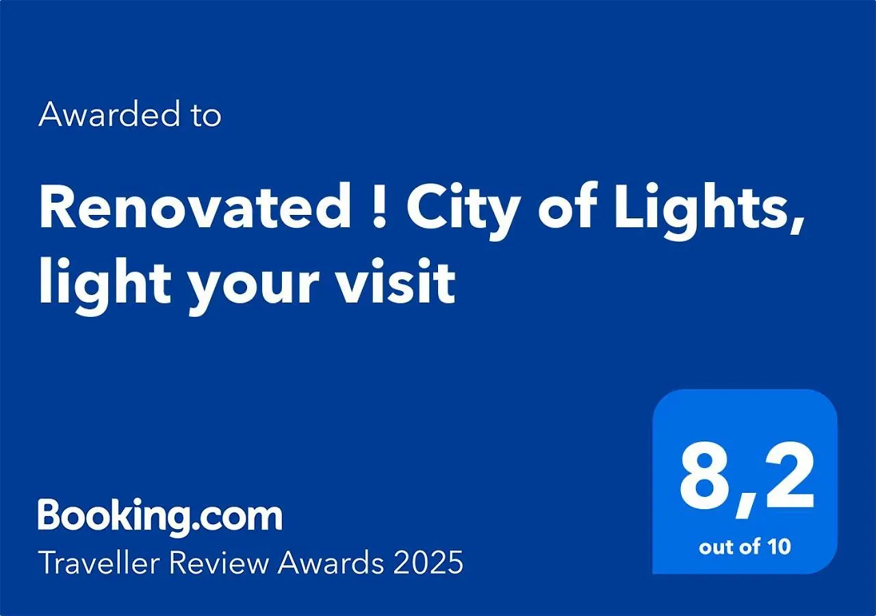 Renovated ! City Of Lights, Light Your Visit Paris Apartment